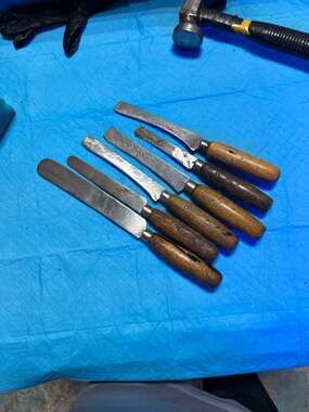 Vintage Dexter Shoe Repair & Leather Craft Tool Set - 6 Pieces